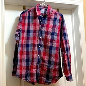 Brooks Brothers Size M Red & Blue woven